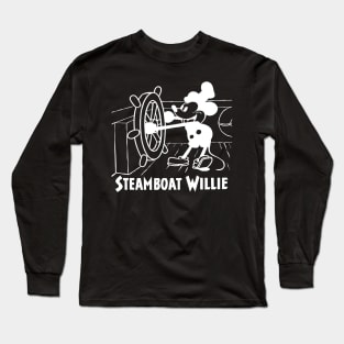 Steamboat Willie Nostalgia Long Sleeve T-Shirt